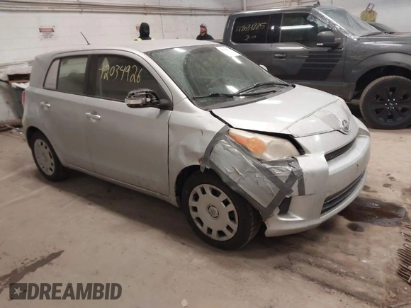 2008 Scion xD with VIN JTKKU10408J021578, listed as a IAAI auction lot 42034926 with 174,656 mi miles. Bid and sale history available at carsss.com. Image 1.