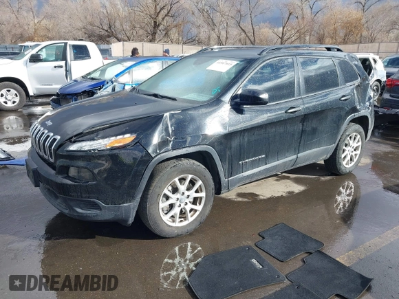 2017 Jeep Cherokee Sport с VIN 1C4PJMAB0HW657862, выставлен на аукционе IAAI как лот 41507015 с пробегом 57 968 миль миль и . История ставок и продаж доступна на DreamBid. Изображение 2.