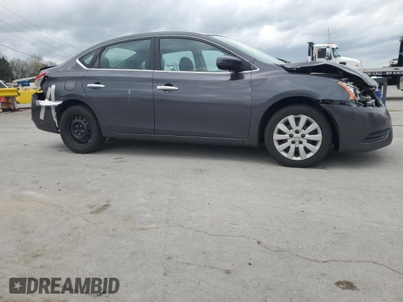 2014 Nissan Sentra SV with VIN 3N1AB7AP7EL610641, listed as a Copart auction lot 51545765 with 249,374 mi miles and Salvage Title. Bid and sale history available at DreamBid. Image 4.