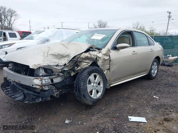 2010 Chevrolet Impala LT with VIN 2G1WB5EK6A1141651, listed as a IAAI auction lot 41918531 with 68,311 mi miles. Bid and sale history available at carsss.com. Image 6.