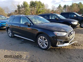 2024 Audi A4 allroad Premium Plus with VIN WA18AAF48RA024791, listed as a Copart auction lot 81911254 with 11,035 mi miles and Salvage Title. Bid and sale history available at carsss.com. Image 4.