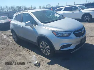 2019 Buick Encore Preferred with VIN KL4CJASB5KB927673, listed as a IAAI auction lot 41531069 with 108,537 mi miles. Bid and sale history available at carsss.com. Image 1.