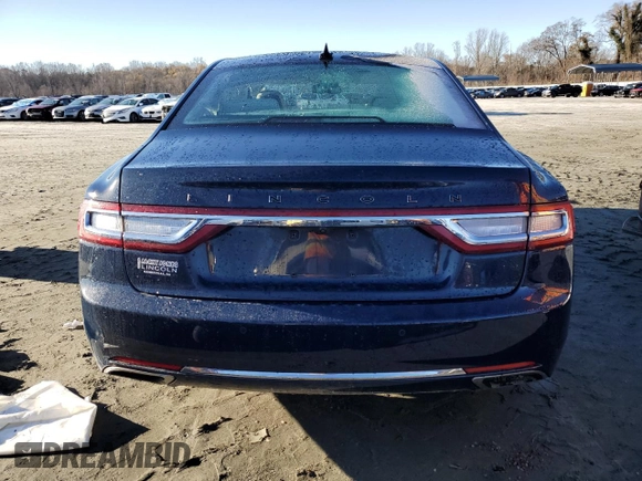2018 Lincoln Continental Black Label with VIN 1LN6L9BC4J5612294, listed as a Copart auction lot 84707974 with 74,027 mi miles and Salvage Title. Bid and sale history available at DreamBid. Image 6.