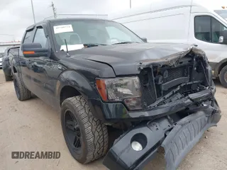 2012 Ford F-150 XL with VIN 1FTEW1CM6CFC76175, listed as a IAAI auction lot 41510374 with 100,957 mi miles. Bid and sale history available at carsss.com. Image 1.