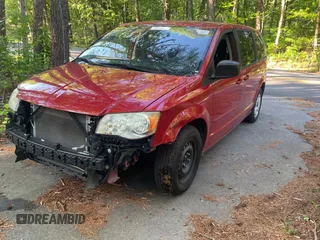 2013 Dodge Grand Caravan SE with VIN 2C4RDGBG7DR506614, listed as a Copart auction lot 54992185 with 154,290 mi miles and Clean Title. Bid and sale history available at DreamBid. Image 2.