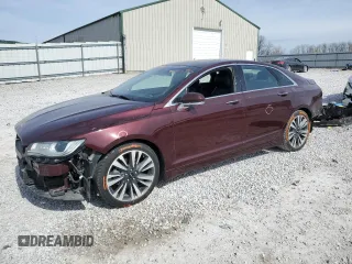 2017 Lincoln MKZ Hybrid Reserve with VIN 3LN6L5MU4HR636584, listed as a Copart auction lot 47439115 with 93,132 mi miles and Salvage Title. Bid and sale history available at carsss.com. Image 1.