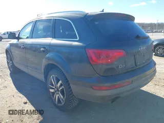 2010 Audi Q7 Premium Plus with VIN WA1LYAFE7AD003383, listed as a IAAI auction lot 41346755 with 264,576 mi miles and . Bid and sale history available at DreamBid. Image 3.