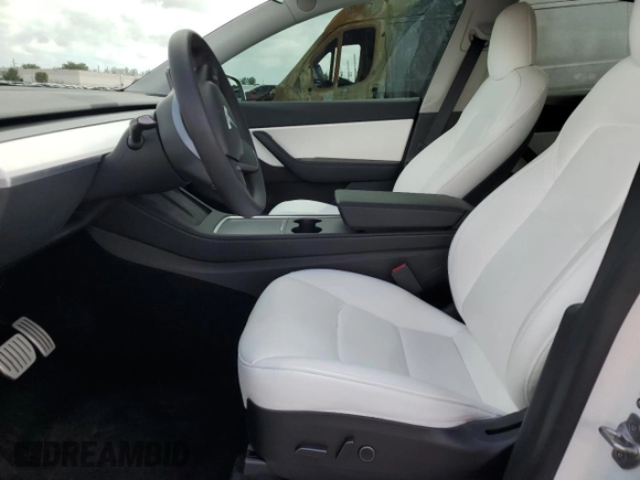 2022 Tesla Model Y Performance with VIN 7SAYGDEFXNF510418, listed as a Copart auction lot 51131465 with 16,263 mi miles and Salvage Title. Bid and sale history available at DreamBid. Image 7.