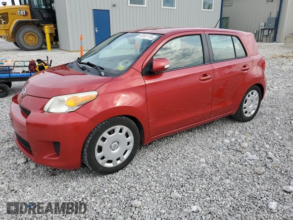 2010 Scion xD with VIN JTKKU4B4XAJ055709, listed as a Copart auction lot 53341115 with 126,047 mi miles and Clean Title. Bid and sale history available at carsss.com. Image 1.