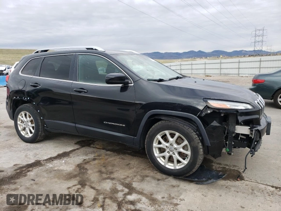 2015 Jeep Cherokee Latitude with VIN 1C4PJMCB8FW679487, listed as a Copart auction lot 51678345 with 139,027 mi miles and Salvage Title. Bid and sale history available at carsss.com. Image 4.