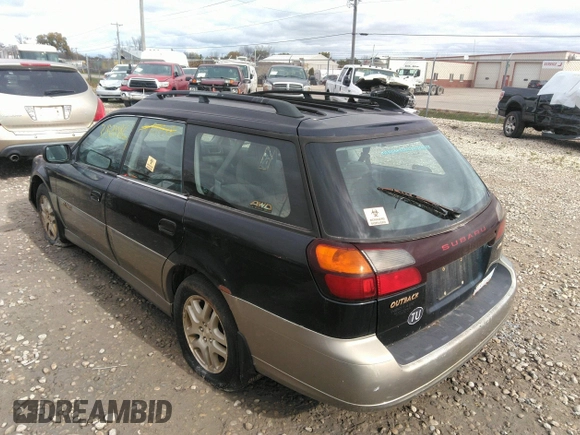 2002 Subaru Legacy Outback with VIN 4S3BH675X27602811, listed as a IAAI auction lot 31520086 with 199,993 mi miles and . Bid and sale history available at DreamBid. Image 3.