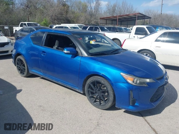 2015 Scion tC with VIN JTKJF5C77F3088828, listed as a IAAI auction lot 41846399 with 203,677 mi miles. Bid and sale history available at carsss.com. Image 1.