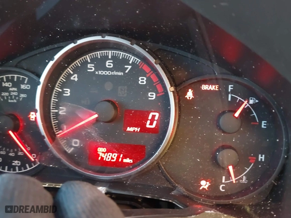 2016 Subaru BRZ Limited with VIN JF1ZCAC10G9604135, listed as a IAAI auction lot 41869556 with 74,891 mi miles. Bid and sale history available at carsss.com. Image 15.