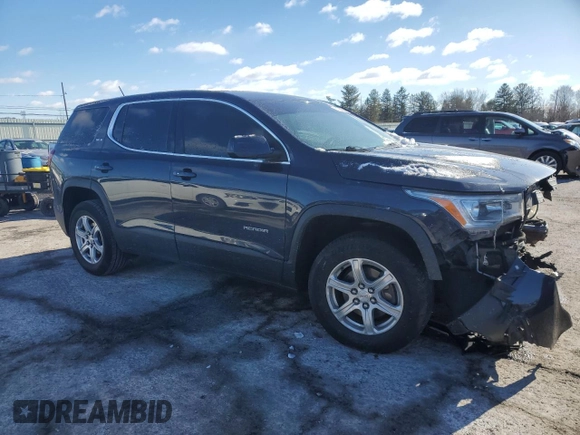 2018 GMC Acadia SLE with VIN 1GKKNRLS1JZ233477, listed as a Copart auction lot 87698285 with Not provided miles and Salvage title. Bid and sale history available at DreamBid. Image 4.
