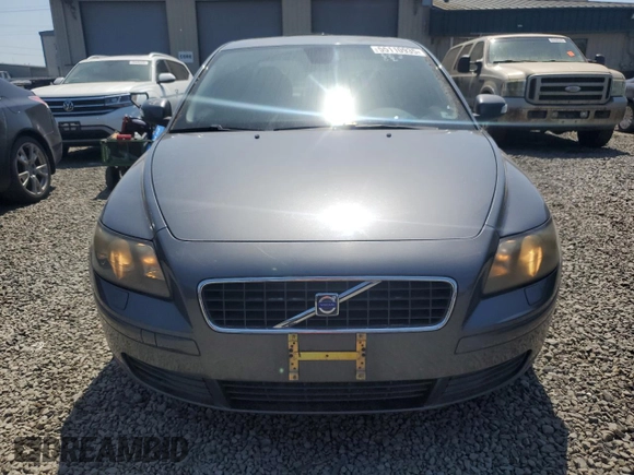 2007 Volvo S40 2.4L with VIN YV1MS382X72269005, listed as a Copart auction lot 55110935 with 64,531 mi miles and Clean Title. Bid and sale history available at carsss.com. Image 5.