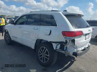 2020 Jeep Grand Cherokee Limited with VIN 1C4RJEBG8LC280832, listed as a IAAI auction lot 41565912 with 41,766 mi miles. Bid and sale history available at carsss.com. Image 3.