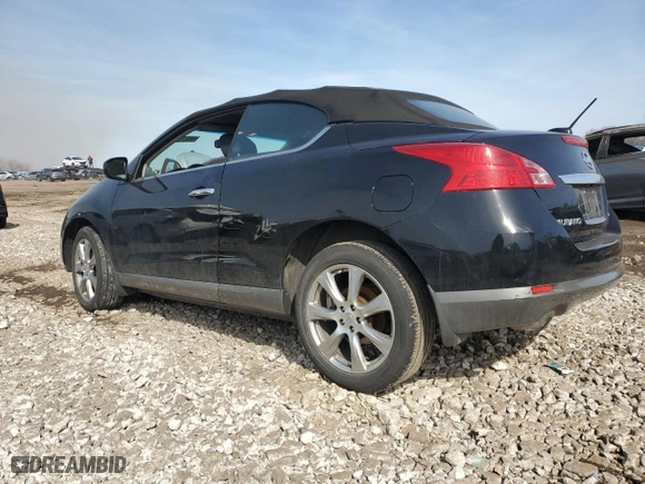 2014 Nissan Murano CrossCabriolet with VIN JN8AZ1FY0EW301776, listed as a Copart auction lot 48577515 with 103,719 mi miles and Salvage Title. Bid and sale history available at carsss.com. Image 2.