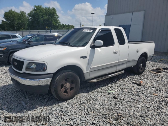 2002 Ford F-150 XL with VIN 1FTRX17252NA98058, listed as a Copart auction lot 51299185 with 109,171 mi miles and Non Repairable. Bid and sale history available at carsss.com. Image 1.