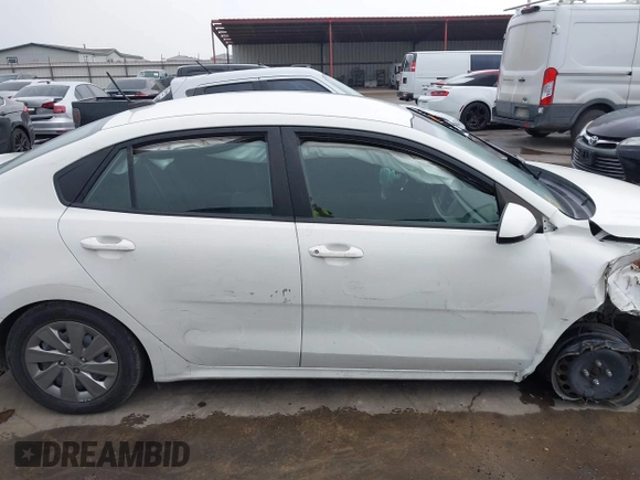 2020 Kia Rio LX with VIN 3KPA24AD5LE341235, listed as a IAAI auction lot 41948649 with 34,581 mi miles. Bid and sale history available at carsss.com. Image 12.
