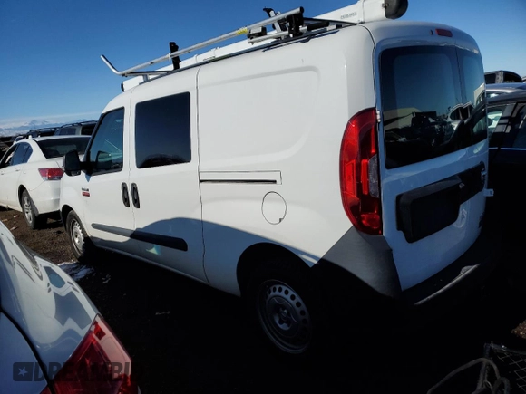 2020 Ram ProMaster City Cargo Van Tradesman with VIN ZFBHRFAB0L6S46272, listed as a Copart auction lot 42399155 with 67,020 mi miles and Salvage Title. Bid and sale history available at carsss.com. Image 2.