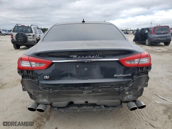 2015 Maserati Quattroporte S Q4 with VIN ZAM56RRA3F1140160, listed as a Copart auction lot 85852264 with 115,142 mi miles and Non Repairable. Bid and sale history available at carsss.com. Image 6.