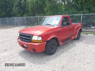 1999 Ford Ranger XL with VIN 1FTYR10C8XPA61560, listed as a IAAI auction lot 42683645 with 186,681 mi miles and . Bid and sale history available at DreamBid. Image 2.