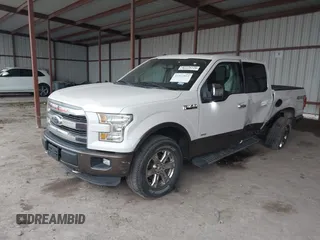 2015 Ford F-150 XLT with VIN 1FTEW1EP0FFB33802, listed as a IAAI auction lot 41527812 with 75,119 mi miles. Bid and sale history available at carsss.com. Image 2.