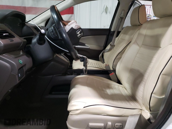 2012 Honda CR-V EX-L with VIN 5J6RM4H72CL014449, listed as a Copart auction lot 50436235 with 161,024 mi miles and Salvage Title. Bid and sale history available at DreamBid. Image 7.