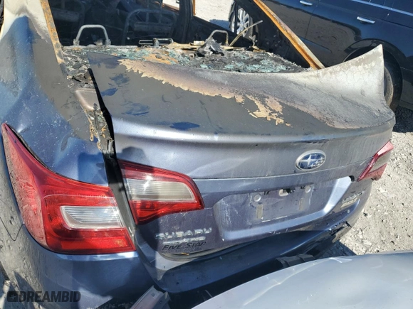 2015 Subaru Legacy 2.5i Limited with VIN 4S3BNAJ6XF3011579, listed as a Copart auction lot 85304984 with 0 mi miles and Non Repairable. Bid and sale history available at carsss.com. Image 6.