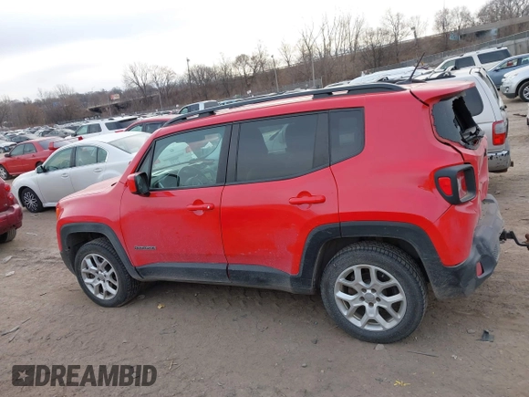 2015 Jeep Renegade Latitude with VIN ZACCJBBTXFPB79986, listed as a IAAI auction lot 41258911 with 108,104 mi miles and . Bid and sale history available at carsss.com. Image 13.