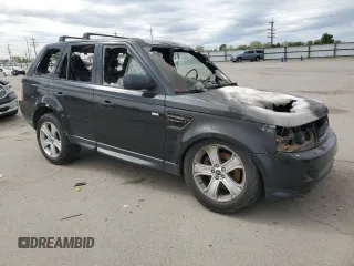 2013 Land Rover Range Rover Sport HSE Lux with VIN SALSK2D43DA783500, listed as a Copart auction lot 54438815 with Not Provided miles and Salvage Title. Bid and sale history available at DreamBid. Image 4.