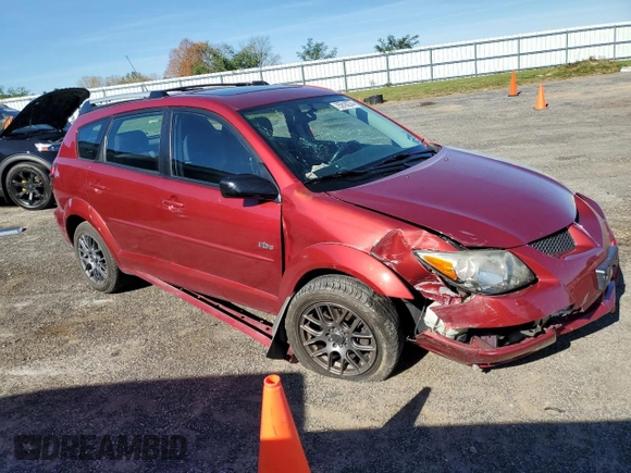 2003 Pontiac Vibe with VIN 5Y2SL62813Z467532, listed as a Copart auction lot 75918274 with 93,425 mi miles and Non Repairable. Bid and sale history available at carsss.com. Image 4.