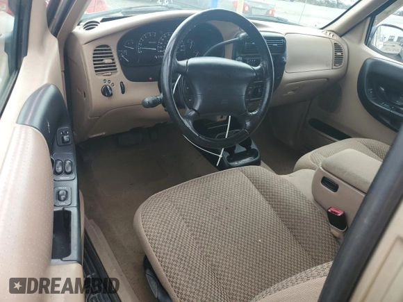 1999 Ford Ranger XLT with VIN 1FTZR15X6XPB58756, listed as a Copart auction lot 58839535 with 127,860 mi miles and Salvage title. Bid and sale history available at DreamBid. Image 8.