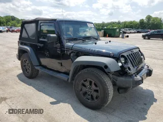 2015 Jeep Wrangler Freedom Edition with VIN 1C4AJWAG8FL688255, listed as a Copart auction lot 59722165 with 130,666 mi miles and Salvage title. Bid and sale history available at DreamBid. Image 4.