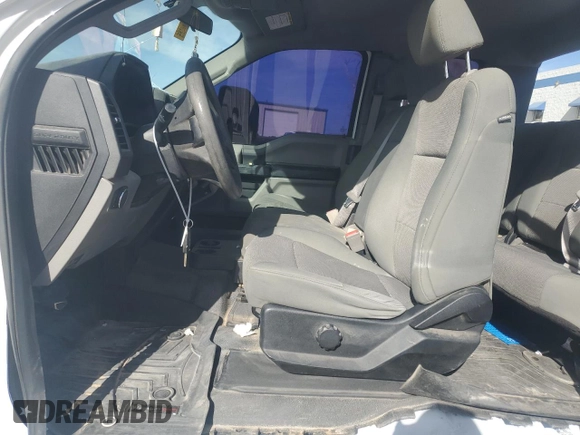 2018 Ford F-250 XL with VIN 1FT7X2A69JEC57624, listed as a Copart auction lot 44233185 with 158,640 mi miles and Salvage title. Bid and sale history available at DreamBid. Image 7.