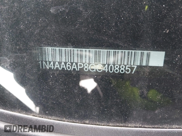 2016 Nissan Maxima SV z VIN 1N4AA6AP8GC408857, wystawiony jako IAAI lot #41892425 z przebiegiem 185 487 mil mil oraz . Historia ofert i sprzedaży dostępna na DreamBid. Obrazek 9.