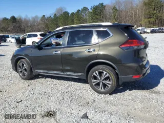 2017 Nissan Rogue SL with VIN JN8AT2MV0HW015317, listed as a Copart auction lot 49769655 with 106,429 mi miles and Salvage Title. Bid and sale history available at carsss.com. Image 2.