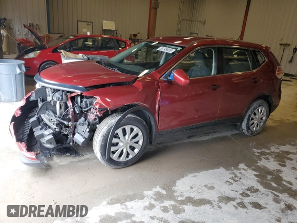 2016 Nissan Rogue S with VIN JN8AT2MV7GW147862, listed as a Copart auction lot 53749685 with 101,847 mi miles and Non Repairable. Bid and sale history available at carsss.com. Image 1.