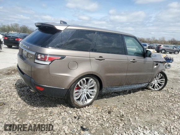2017 Land Rover Range Rover Sport with VIN SALWR2FEXHA128730, listed as a Copart auction lot 50932255 with 71,910 mi miles and Clean title. Bid and sale history available at DreamBid. Image 3.