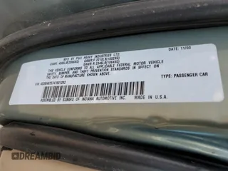 2004 Subaru Legacy Outback z VIN 4S3BH675747631282, wystawiony jako Copart lot #59501305 z przebiegiem 207 078 mil mil oraz Szkoda całkowita • Salvage title. Historia ofert i sprzedaży dostępna na DreamBid. Obrazek 12.