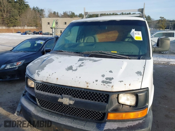 2009 Chevrolet Express Cargo z VIN 1GCFG15X391119234, wystawiony jako IAAI lot #41326818 z przebiegiem 566 304 mil mil oraz . Historia ofert i sprzedaży dostępna na DreamBid. Obrazek 12.