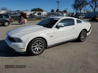 2012 Ford Mustang GT Premium with VIN 1ZVBP8CF2C5276106, listed as a Copart auction lot 46540495 with 139,957 mi miles and Salvage Title. Bid and sale history available at carsss.com. Image 1.