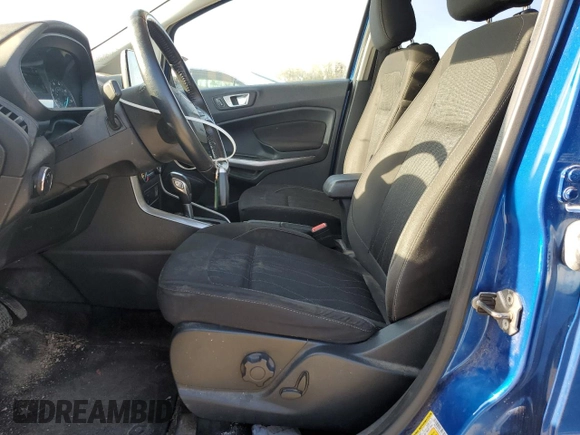 2018 Ford EcoSport SE z VIN MAJ6P1UL6JC171082, wystawiony jako Copart lot #56352645 z przebiegiem 86 094 mil mil oraz Czysty tytuł • Clean title. Historia ofert i sprzedaży dostępna na DreamBid. Obrazek 7.