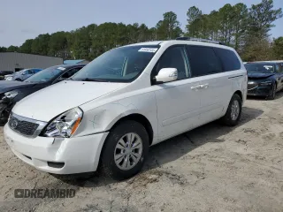 2012 Kia Sedona LX with VIN KNDMG4C72C6465538, listed as a Copart auction lot 51450135 with 84,972 mi miles and Salvage Title. Bid and sale history available at carsss.com. Image 1.