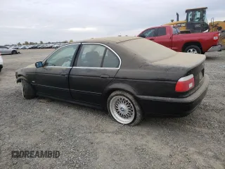 2001 BMW 5 Series 525iA with VIN WBADT434X1GX24833, listed as a Copart auction lot 81566024 with 134,128 mi miles and Salvage Title. Bid and sale history available at carsss.com. Image 2.