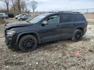 2023 GMC Acadia SLE z VIN 1GKKNKL46PZ139337, wystawiony jako Copart lot #49972195 z przebiegiem 59 581 mil mil oraz Szkoda całkowita • Salvage title. Historia ofert i sprzedaży dostępna na DreamBid. Obrazek 1.