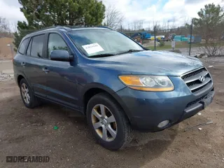 2009 Hyundai Santa Fe SE with VIN 5NMSH13E89H322655, listed as a IAAI auction lot 42029588 with 160,189 mi miles. Bid and sale history available at carsss.com. Image 1.