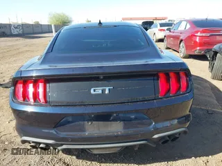 2021 Ford Mustang GT with VIN 1FA6P8CF2M5149397, listed as a IAAI auction lot 41764076 with 22,996 mi miles. Bid and sale history available at carsss.com. Image 16.