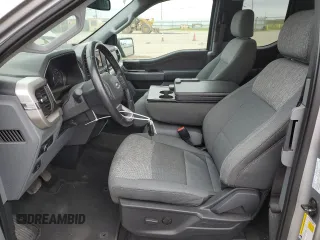 2021 Ford F-150 XL with VIN 1FTEX1CB2MKE77401, listed as a Copart auction lot 52754445 with 87,029 mi miles and Salvage title. Bid and sale history available at DreamBid. Image 7.