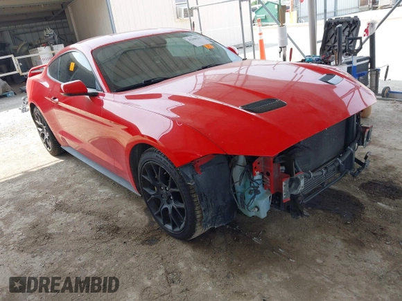 2019 Ford Mustang EcoBoost with VIN 1FA6P8TH9K5134989, listed as a IAAI auction lot 42308232 with 87,138 mi miles and . Bid and sale history available at DreamBid. Image 1.